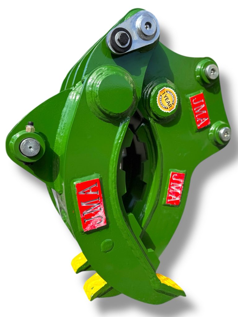 24” Mechanical Grapple For 7 – 10 Tons Excavators. 50mm Pins