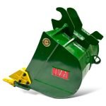 30″ Digging Bucket John Deere Wedge Lock Coupler Style for 4 – 8.5 Tons Mini Excavators