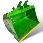 42″ Ditching Bucket John Deere Wedge Lock Coupler Style for 4 – 8.5 Tons Mini Excavators