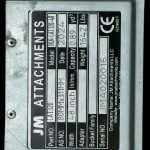 48″ Ditching Bucket for 16 – 25 Tons Excavators. 80mm Pins