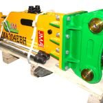 611 Joules Hydraulic Hammer For 2.5 – 4.5 Tons Mini Excavators and Backhoe Loaders. 40mm Pins