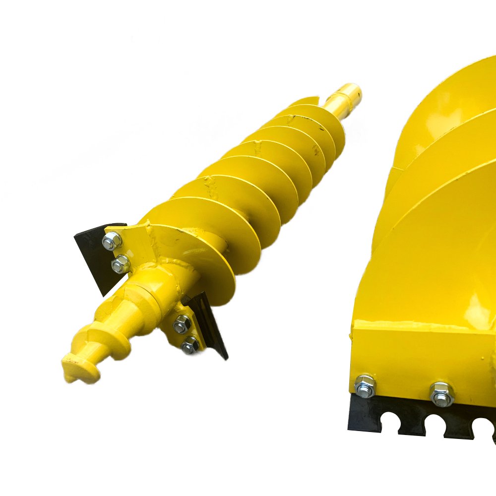Auger Drive Bundle Includes 6″, 12″, 14″ Sand Bits for Skid Steers