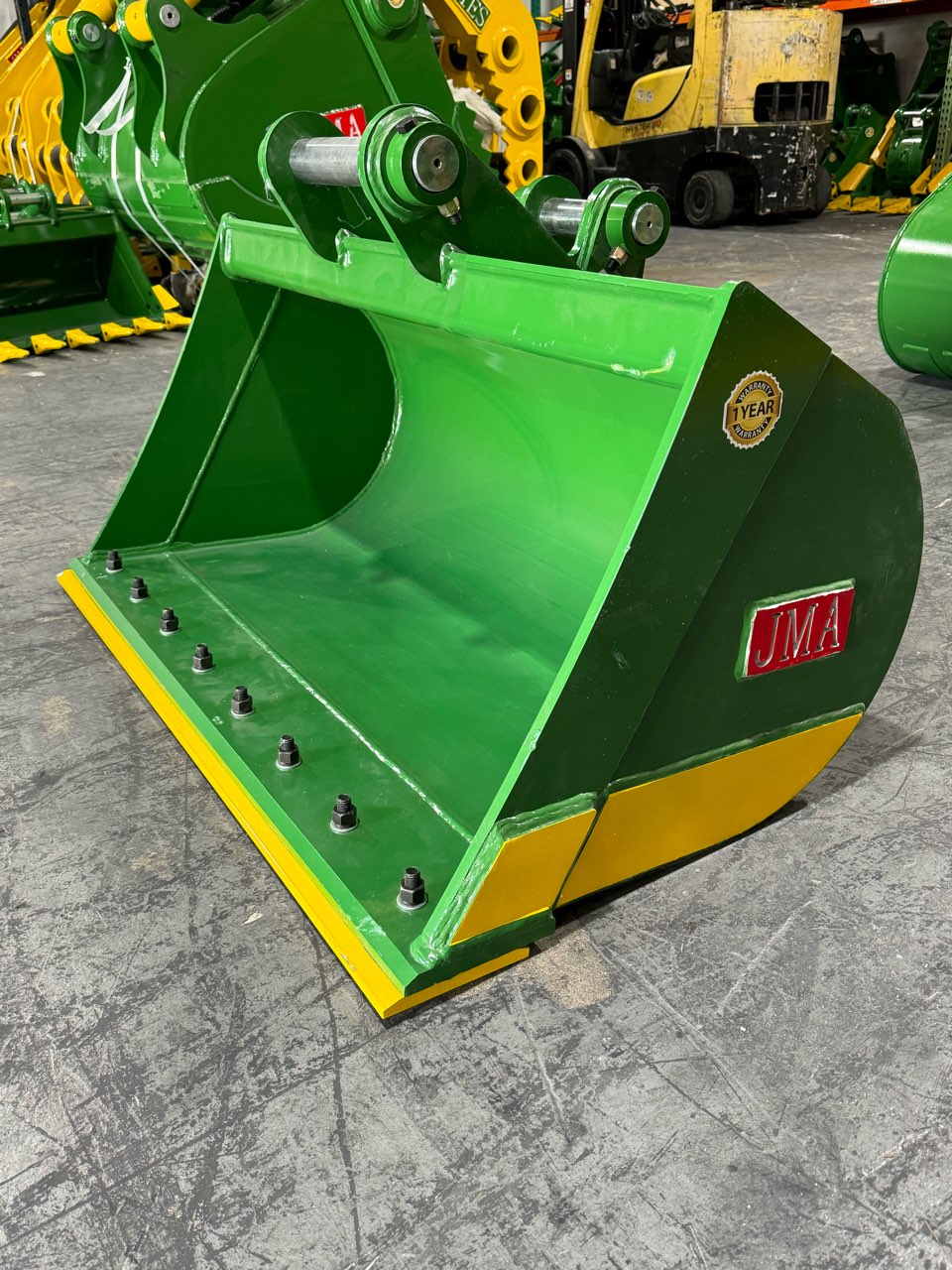 48″ Ditching Bucket for Backhoe Loaders. 55mm | 50mm Pins