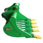 24″ Skeleton Bucket with Teeth for 4 – 5 Tons Mini Excavators. 40mm Pins