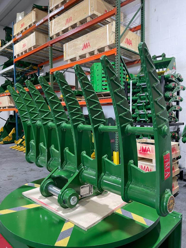 48″ Brush Rake for 6.5 – 9 Tons Backhoe Loader. 50mm | 45mm Pins