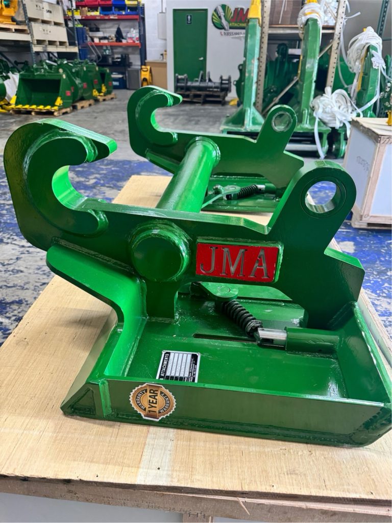 JRB E Series Manual Quick Coupler for Wheel Loader to Skid Steer Adapter