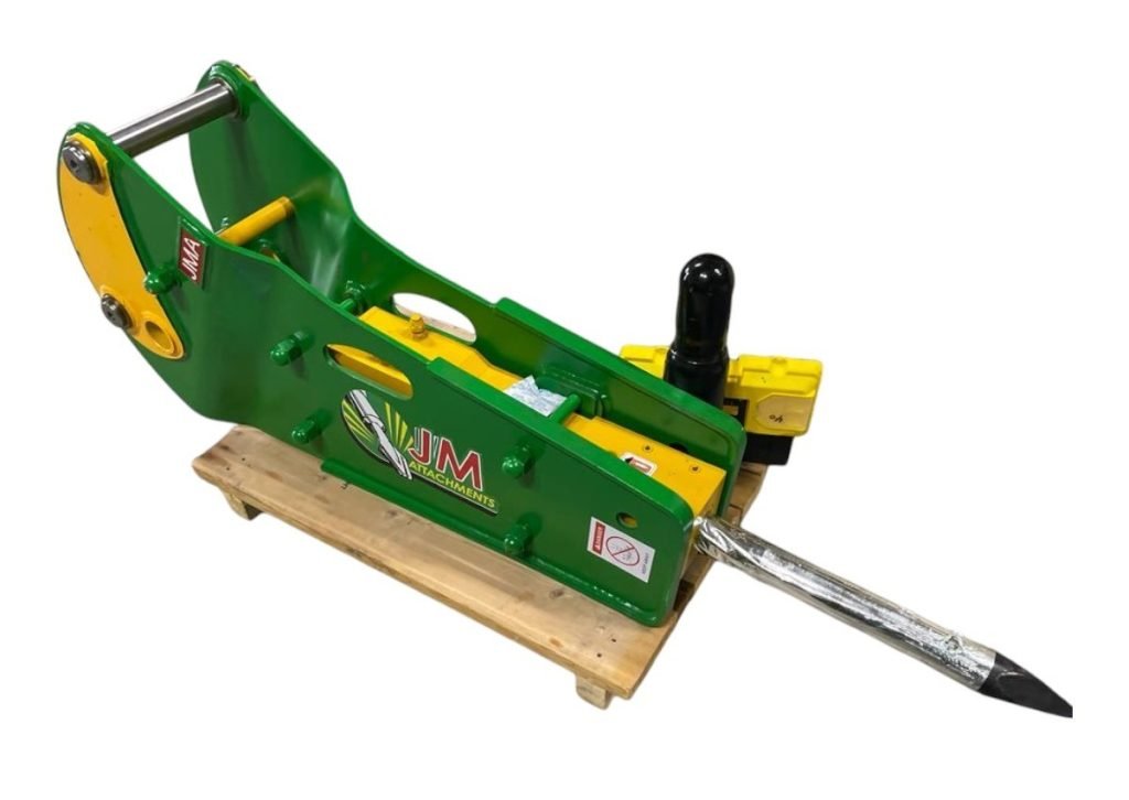 800 Joules Hydraulic Hammer For Backhoe Loaders. 50mm | 45mm Pins