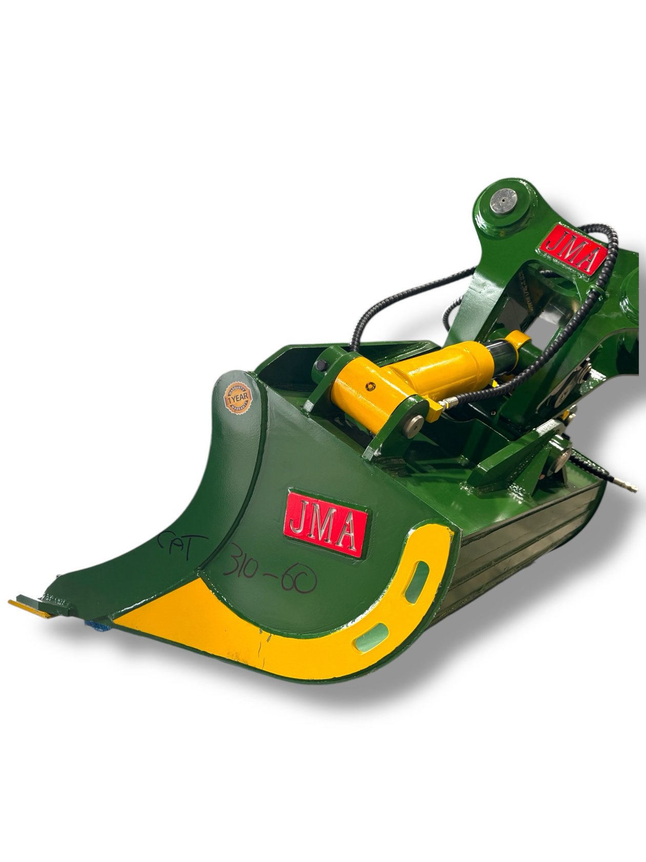 60″ Dual Tilt Bucket for 8 – 13 Tons Excavators. 60mm Pins