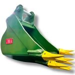 30″ V-Bottom Severe Digging Bucket for 23 – 36 Tons Excavators. 90mm Pins