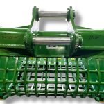 66″ Severe Duty Skeleton Bucket with Teeth for 30 – 55 Tons Excavators. 100mm Pins