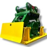 Plate Compactor for 5 – 6.5 Tons Mini Excavator. 45mm Pins