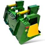 72″ Heavy Duty Grapple Bucket with Reversible Bolt-On Cutting Edge for Skid Steers