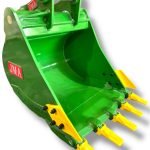 36″ Heavy Duty Digging Bucket for 16 – 25 Tons Excavators. 80mm Pins