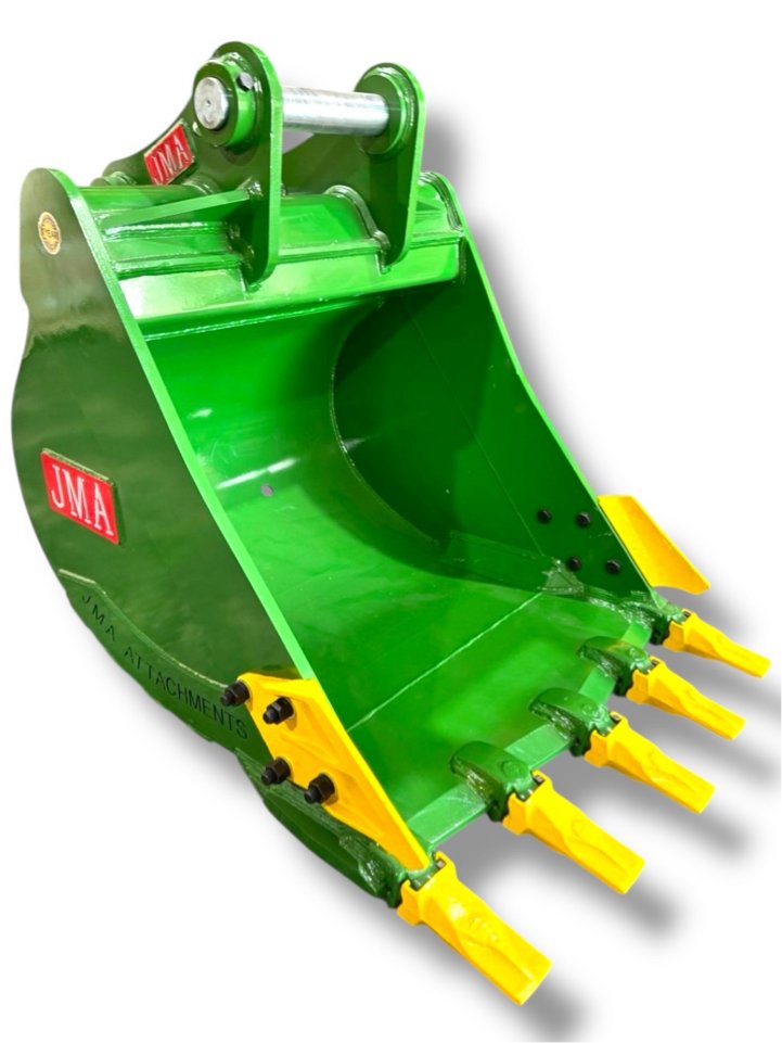 36″ Heavy Duty Digging Bucket for 16 – 25 Tons Excavators. 80mm Pins