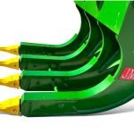40″ Bucket Rake for 10 – 15 Tons Excavators. 65mm Pins