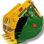 48″ Claw Bucket for 16 – 25 Tons Excavators. 80mm Pins