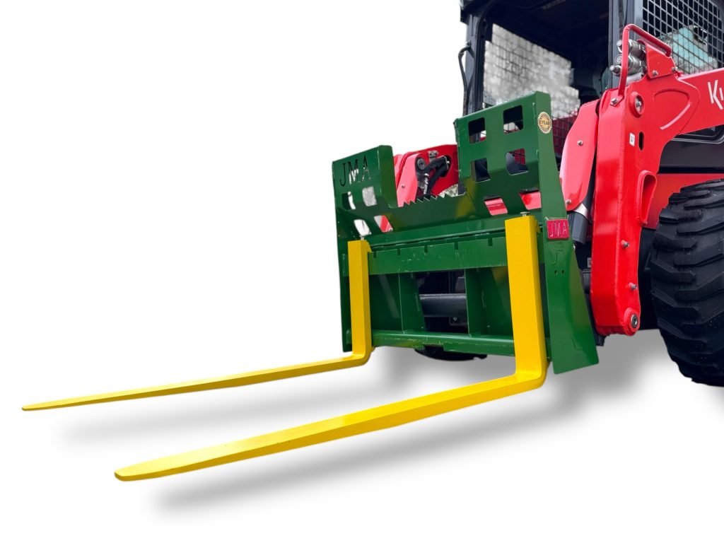 60″ Pallet Forks Class 2 Heavy Duty 5,500 lbs capacity for Skid Steers