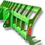 96″ Heavy Duty Loader Root Rake JRB416 for Wheel Loaders