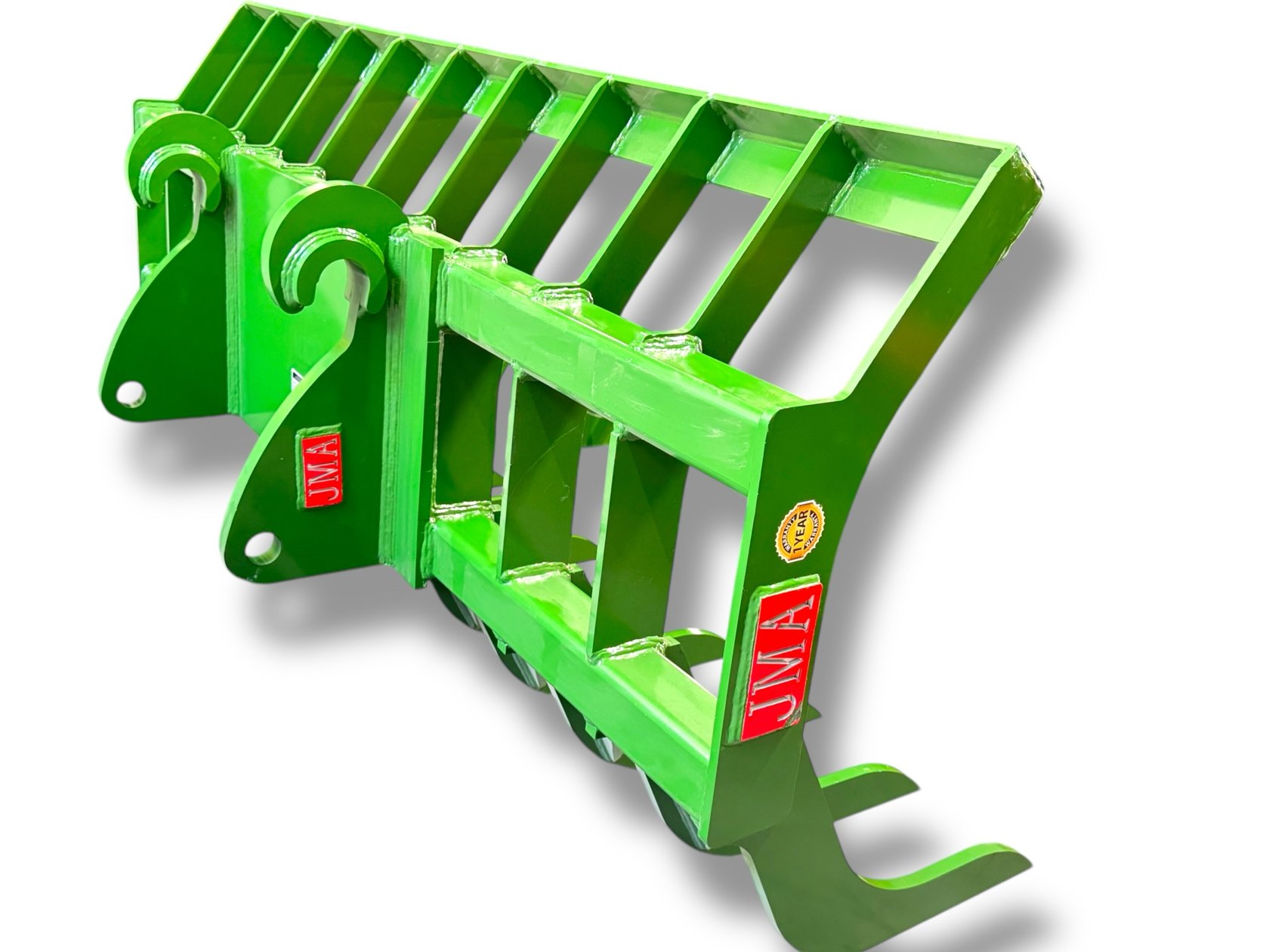 96″ Heavy Duty Loader Root Rake JRB416 for Wheel Loaders
