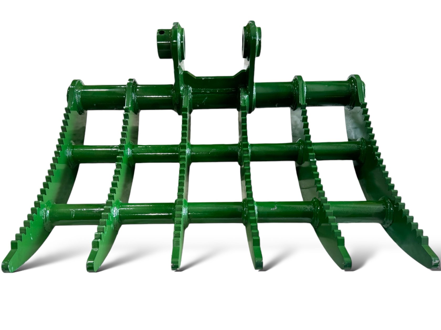 35″ Root Rake for 5 – 6.5 Tons Mini Excavators. 45mm Pins