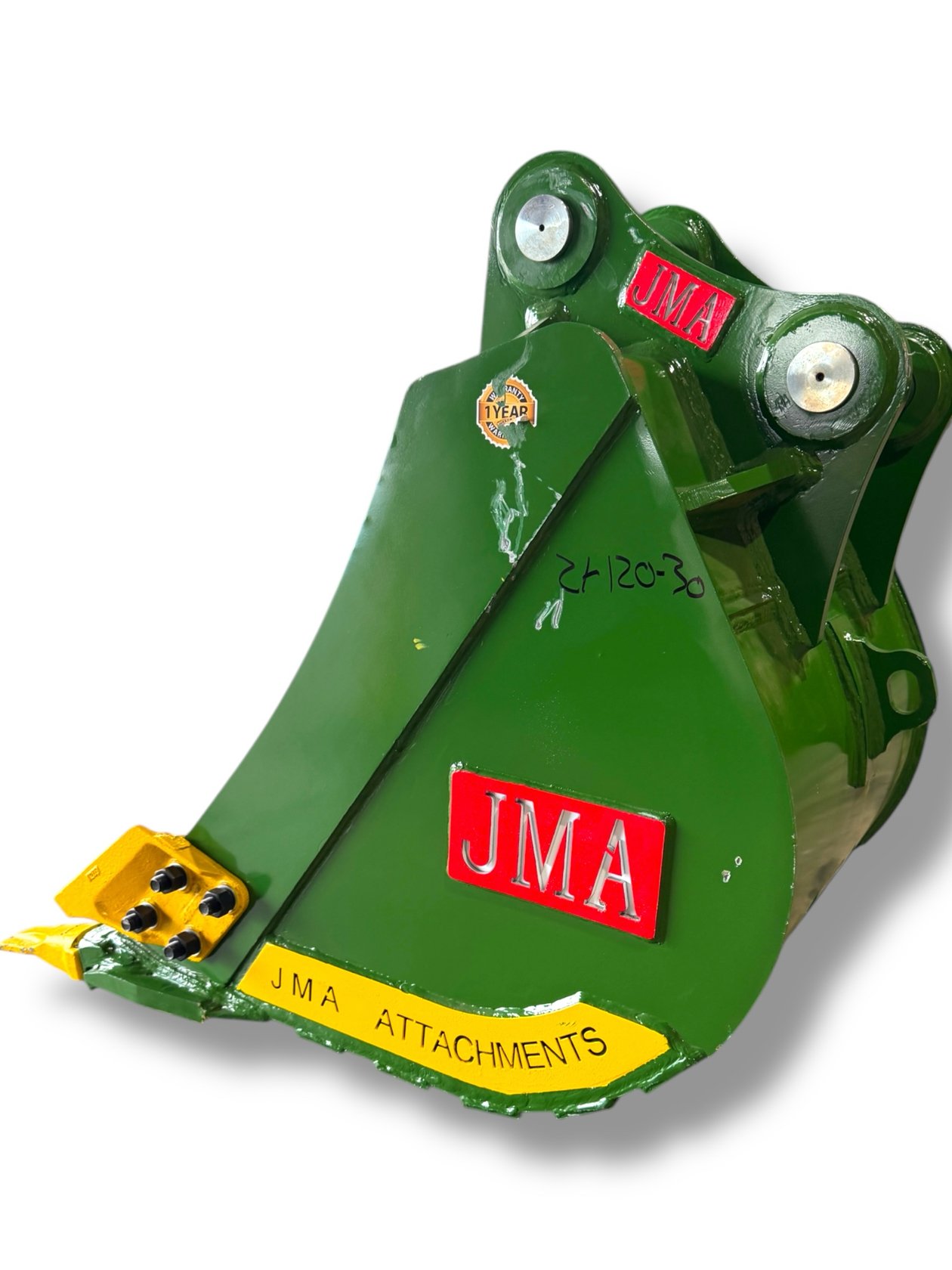 30″ Heavy Duty Digging Bucket for 10 – 15 Tons Excavators. 65mm Pins