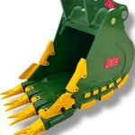 36″ Severe Duty Bucket for 29 – 48 Tons Excavators. 100mm Pins