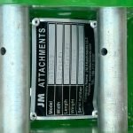 12″ Trenching Bucket for 0.5 – 1.5 Tons Mini Excavators. 25mm Pins