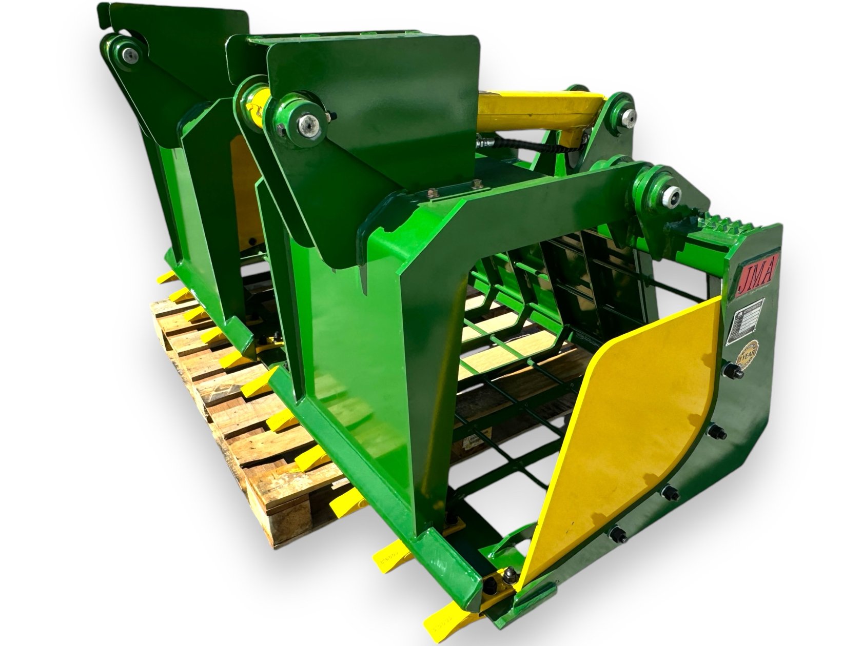 72″ Heavy Duty Grapple Skeleton Bucket with Teeth for Skid Steers
