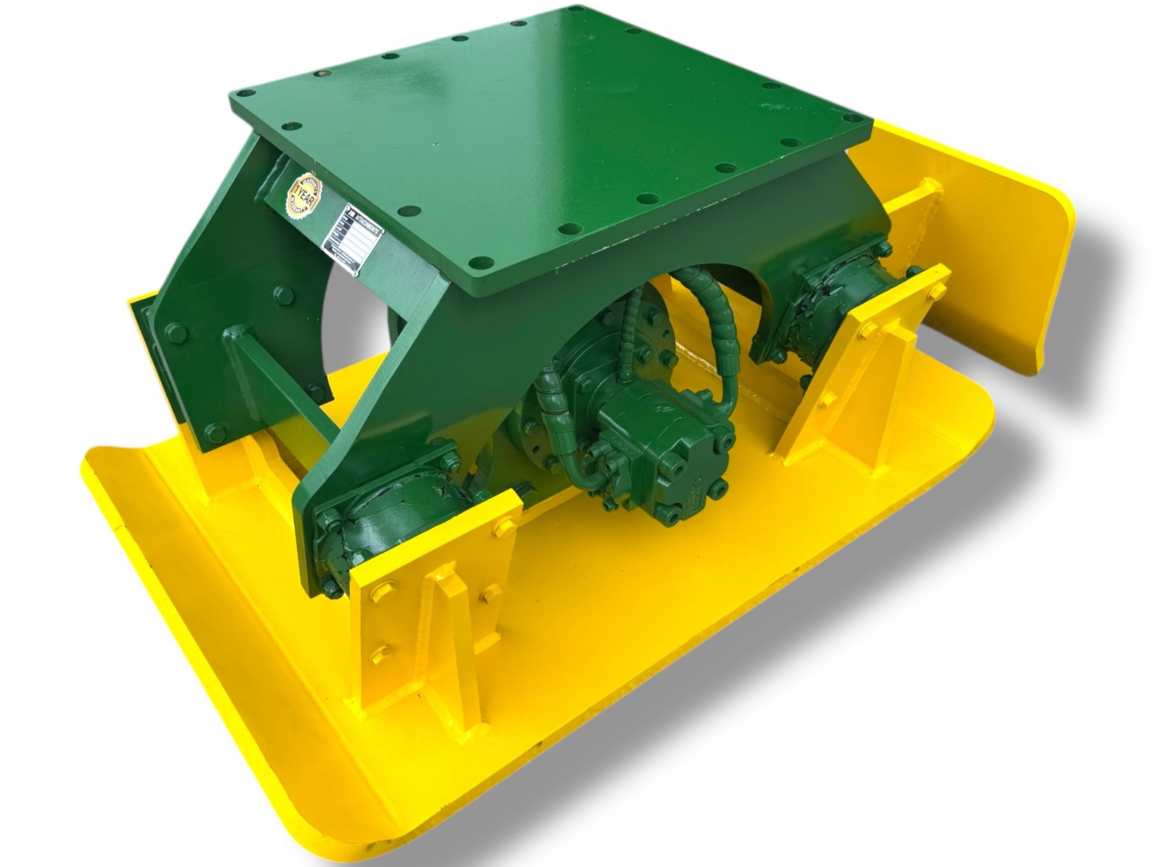 Plate Compactor for 16 – 25 Tons Excavator. 80mm Pins
