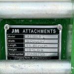 30″ Digging Bucket for 0.5 – 1.5 Tons Mini Excavators. 25mm Pins