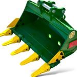 24″ Digging Bucket for 1 – 2 Tons Mini Excavators. 30mm Pins