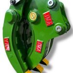 24” Mechanical Grapple For 7 – 10 Tons Excavators. 50mm Pins