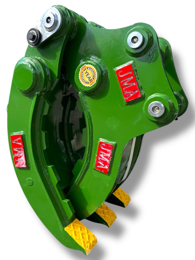 24” Mechanical Grapple For 7 – 10 Tons Excavators. 50mm Pins