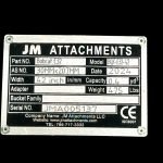 42″ Ditching Bucket Bobcat X-Change Coupler for 3 – 9 Tons Mini Excavators