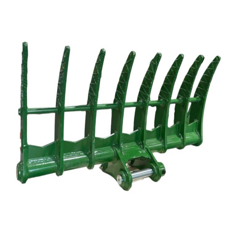 48″ Brush Rake for 6.5 – 9 Tons Backhoe Loader. 50mm | 45mm Pins