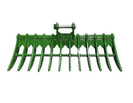 60″ Brush Rake for 8 – 13 Tons Excavators. 50mm Pins