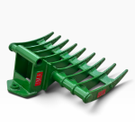 Wain Roy 3-ton (1.25″ pin) style 40″ Mini Excavator Brush Rake