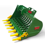 Bobcat E26 36″ Mini Excavator Skeleton Bucket with Teeth