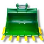 48″ Heavy Duty Digging Bucket for 16 – 18 Tons Excavators. 80mm Pins