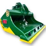 30″ Ditching Bucket for 0.5 – 1.5 Tons Mini Excavators. 25mm Pins