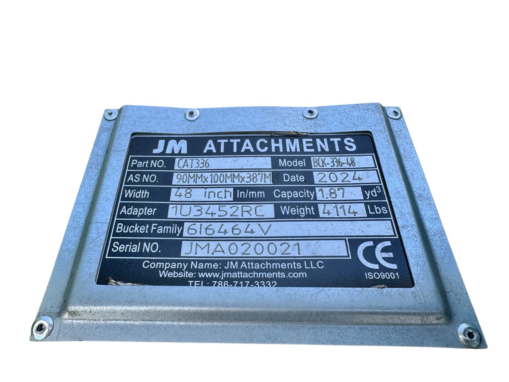 48″ Severe Duty Bucket for 33 – 55 Tons Excavators. 100mm | 90mm Pins