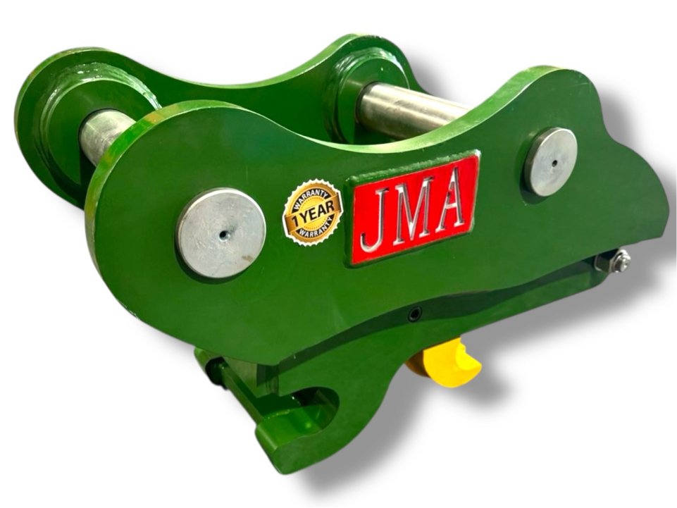 Variable Dual Lock Hydraulic Quick Coupler for 29 – 48 Tons Excavators. 100mm Pins
