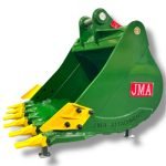 54″ Heavy Duty Digging Bucket for 16 – 25 Tons Excavators. 80mm Pins