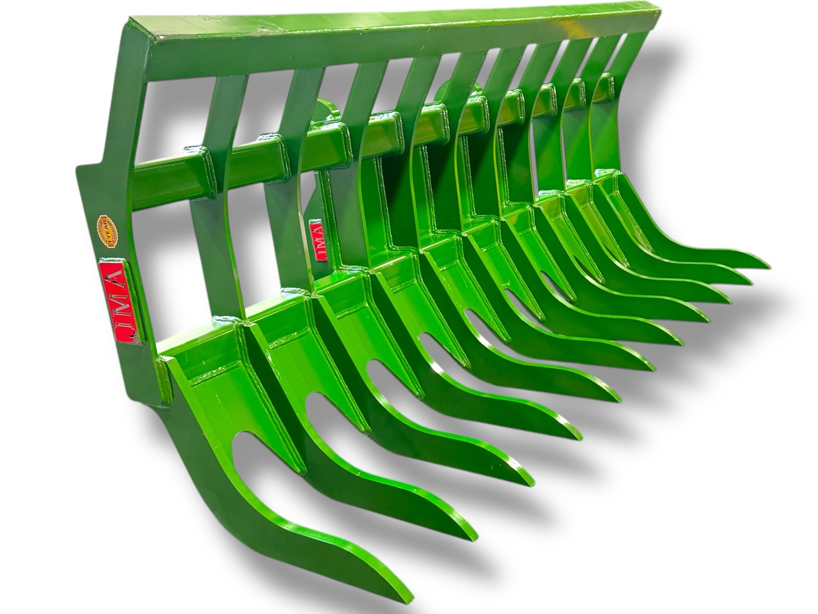 96″ Heavy Duty Loader Root Rake JRB416 for Wheel Loaders