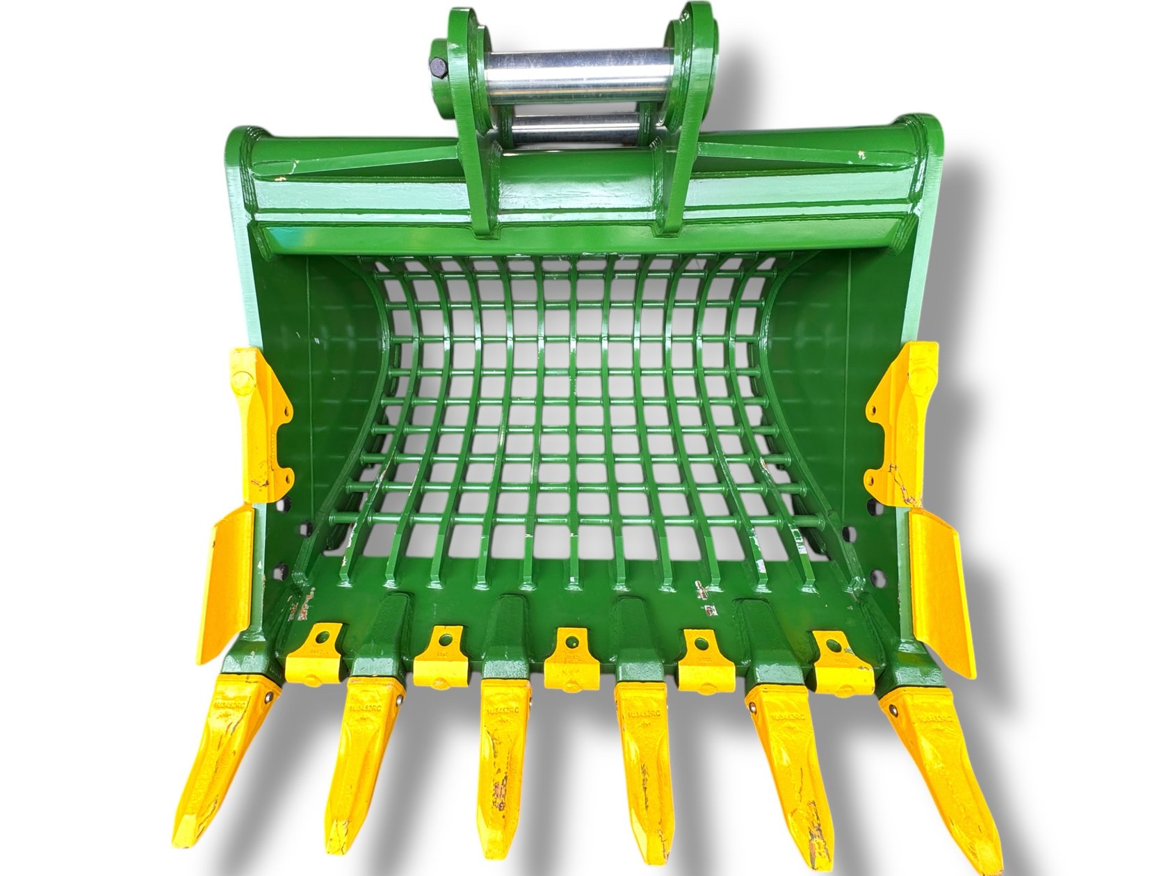 72″ Severe Duty Skeleton Bucket with Teeth for 33 – 55 Tons Excavators. 100mm | 90 mm Pins
