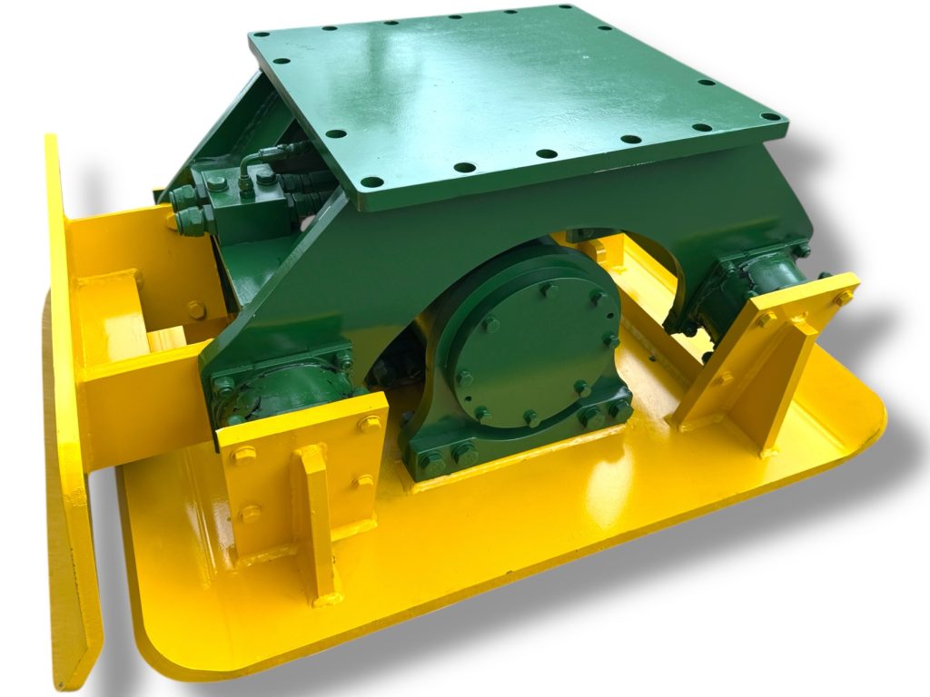 Plate Compactor for 11 – 15 Tons Excavator. 65mm Pins