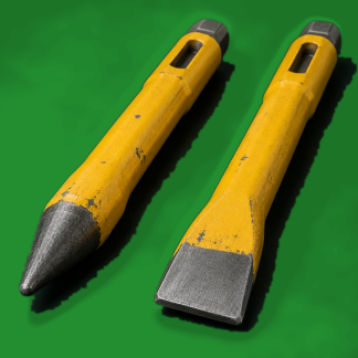 Moil & Wedge Chisel Bits