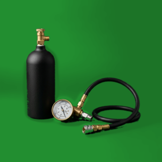 Nitrogen Bottle & Gauges
