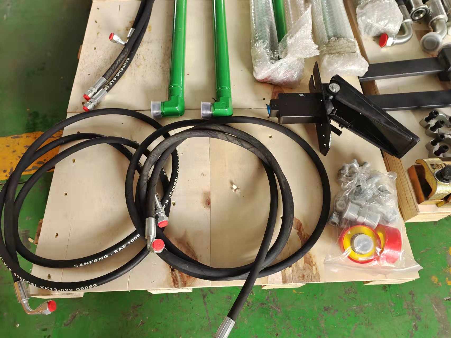 Komatsu PC200 Excavator Auxiliary Hydraulic Piping Kit